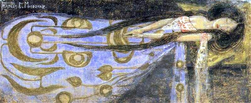 The Sleeping Princess by Frances Macdonald