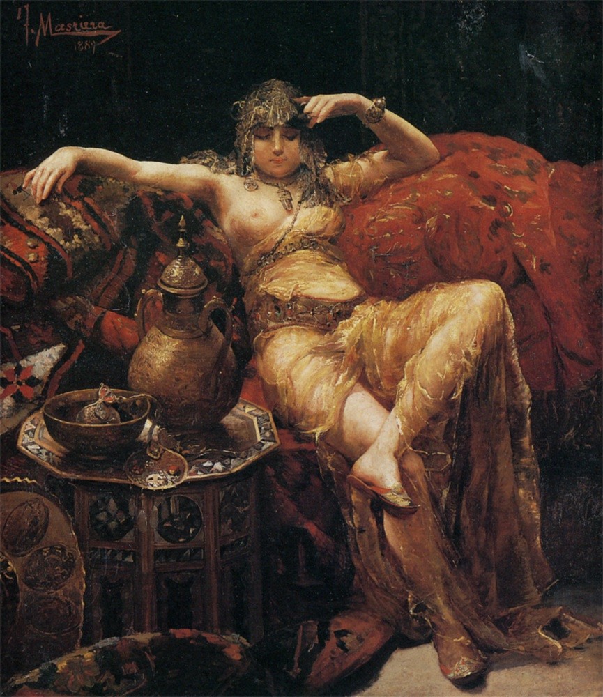 Harem Girl by Francesc Masriera