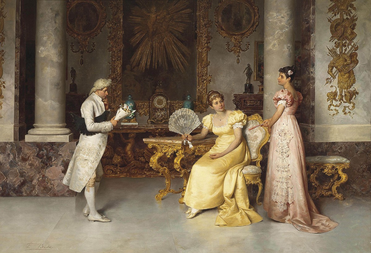 The young suitor by Francesco Beda