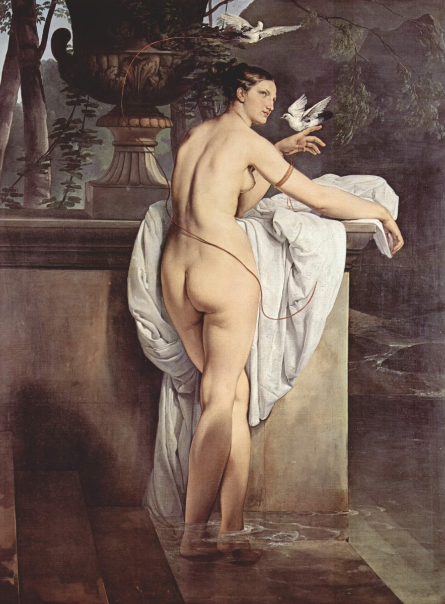 Ballerina Carlotta Chabert as Venus by Francesco Hayez