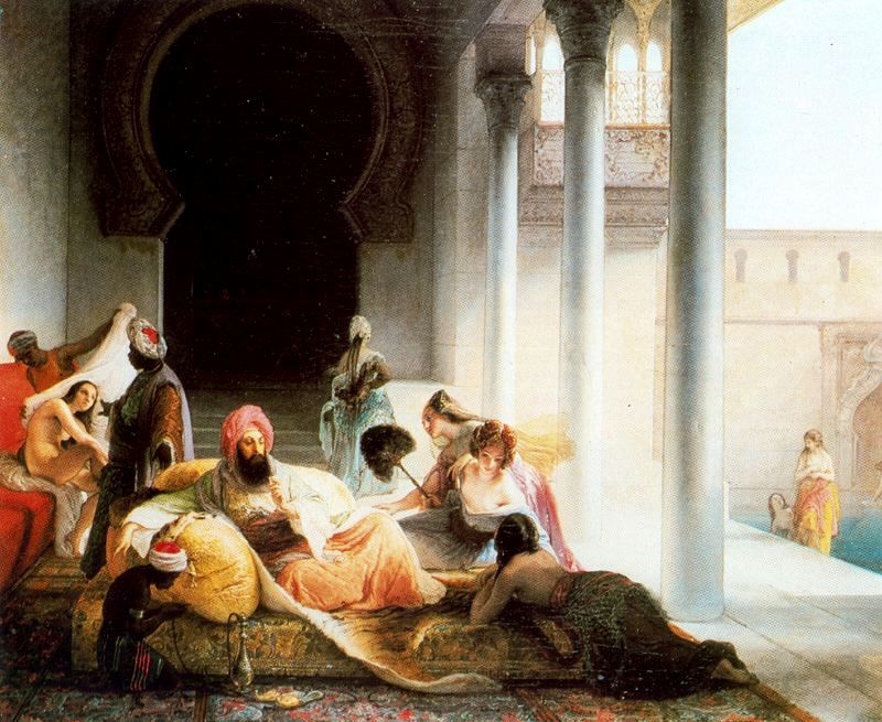 Inside the Harem by Francesco Hayez