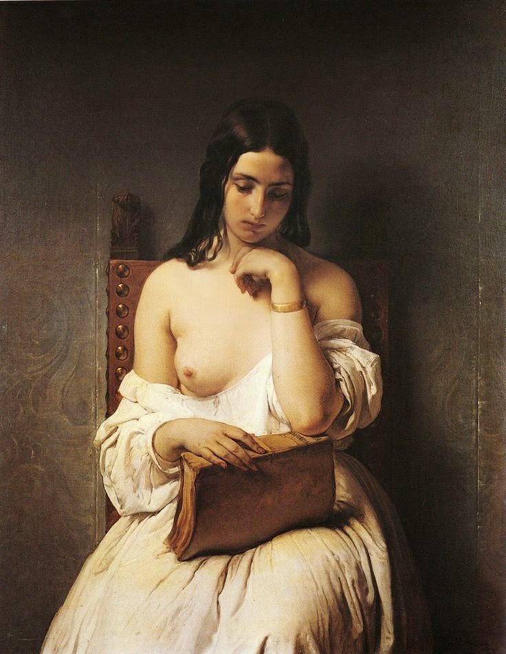 Meditation on the History of Italy (2nd version) by Francesco Hayez