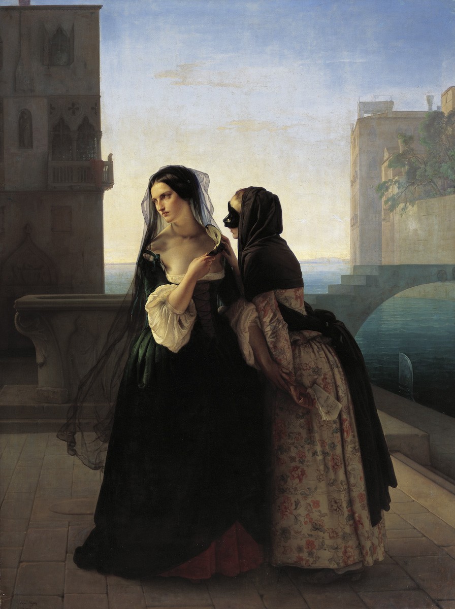 Vengeance is Sworn by Francesco Hayez