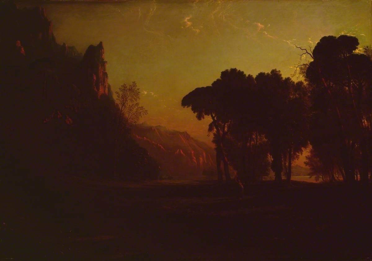 The Wood Nymph's Hymn to the Rising Sun by Francis Danby