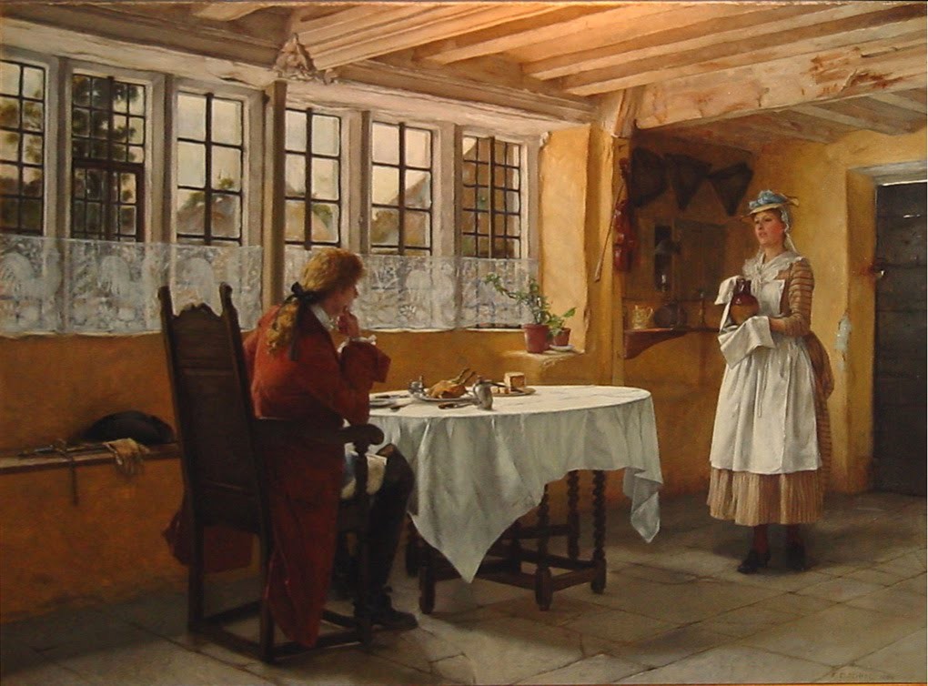 At the Inn by Francis Davis Millet