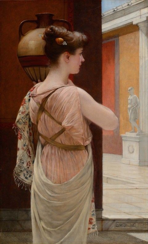 Water Carrier by Francis Davis Millet