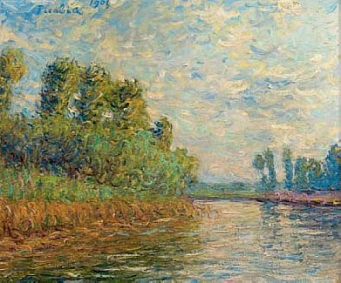 Moret-sur-Loing by Francis Picabia