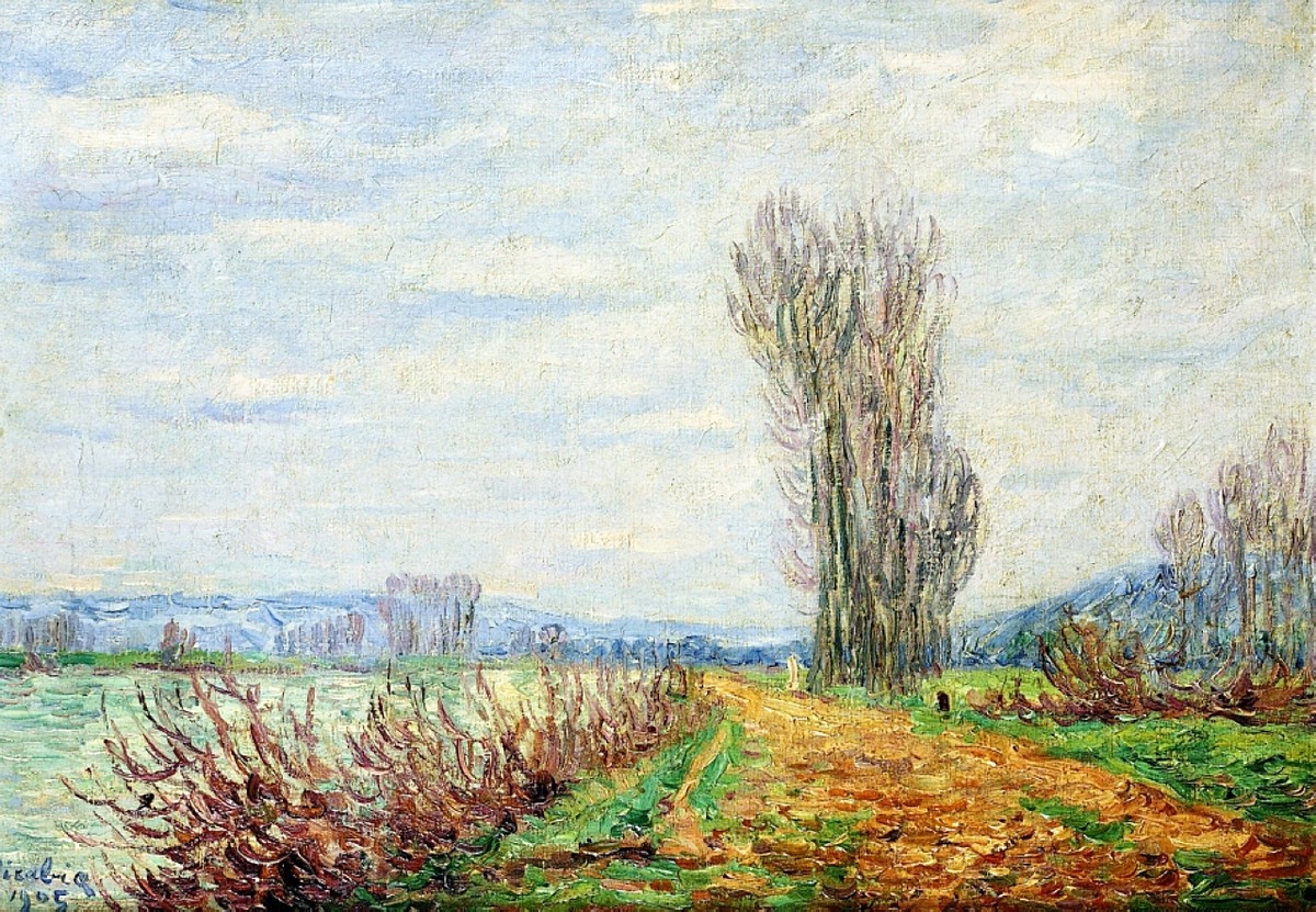 Morning Effect, Banks of the Yonne River by Francis Picabia