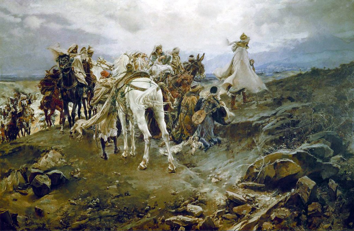 The Sigh of the Moor by Francisco Pradilla