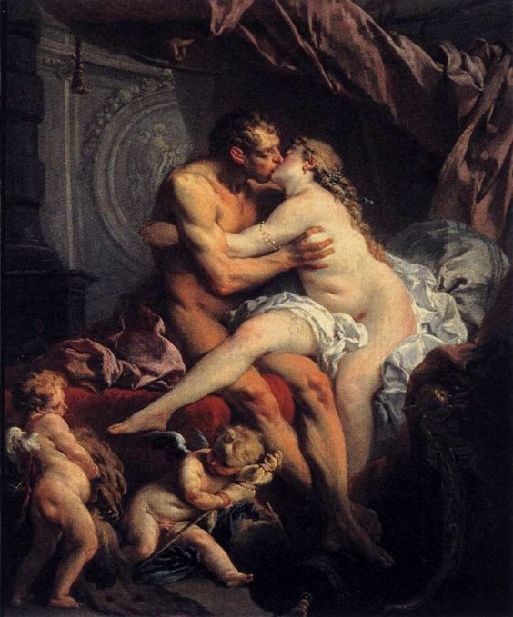 Hercules and Omphale by Francois Boucher