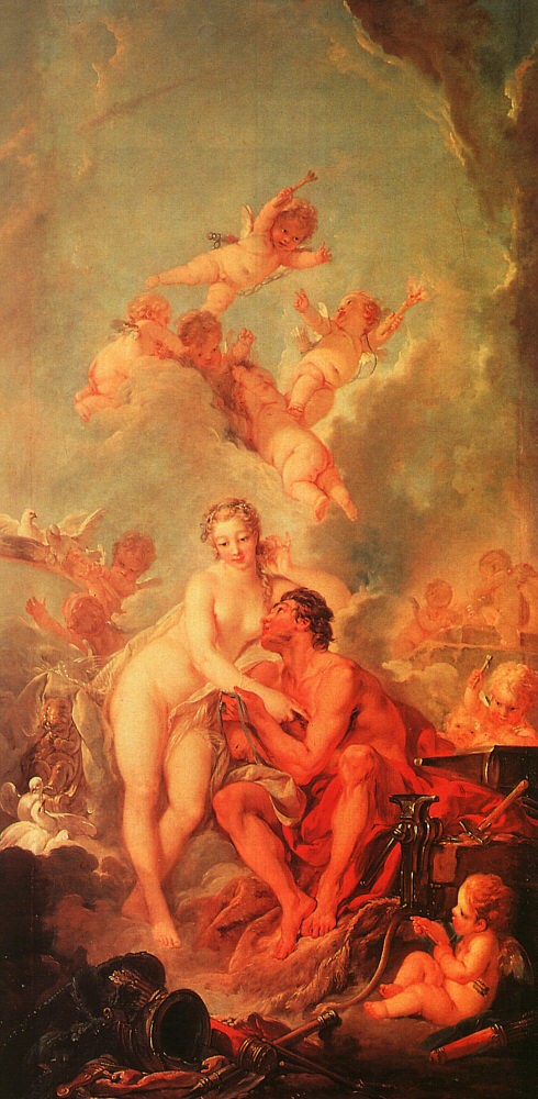Venus and Vulcan by Francois Boucher