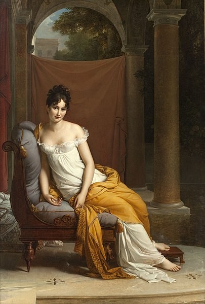 Portrait of Madame Recamier by François Gérard