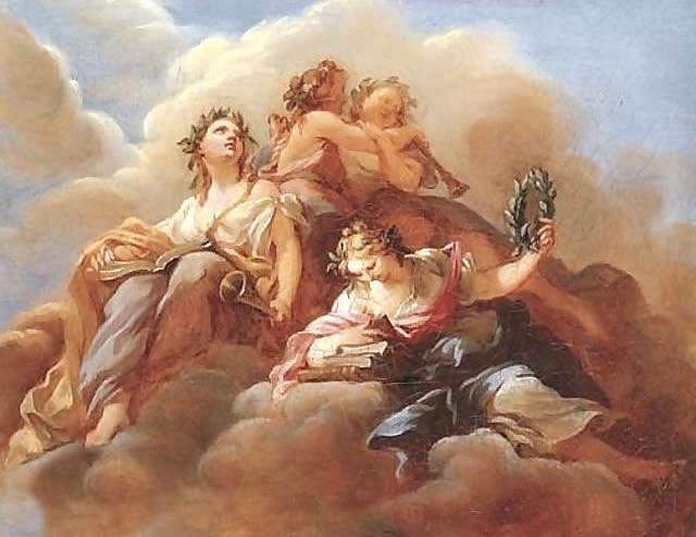 Four Muses by François Lemoyne