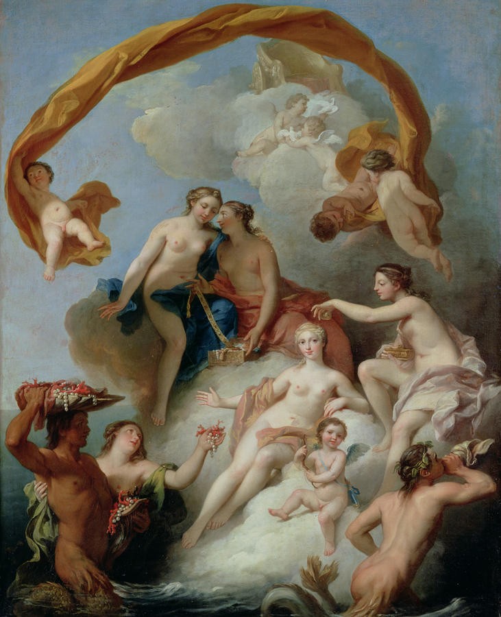 La Toilette De Venus by François Lemoyne