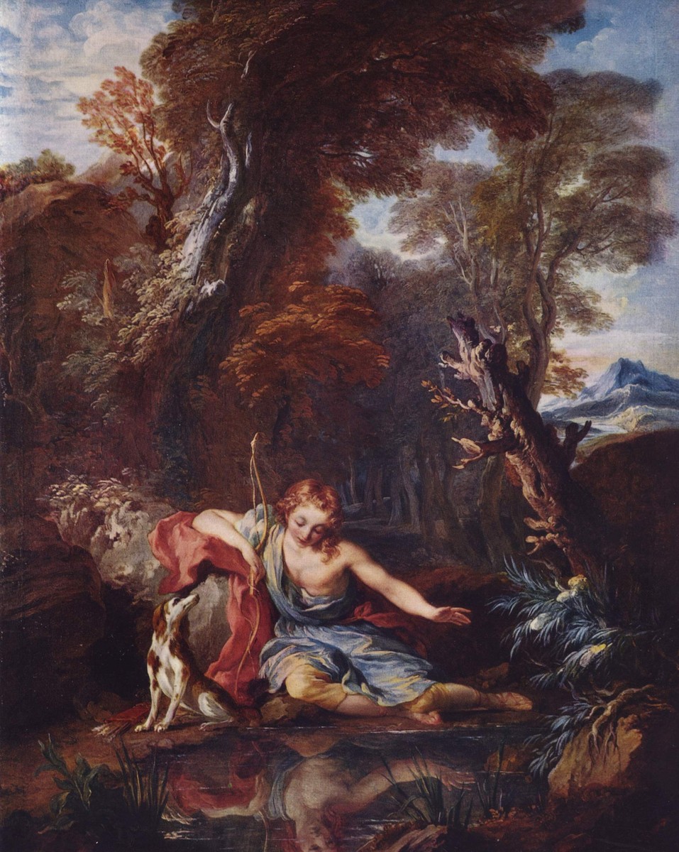 Narziss by François Lemoyne