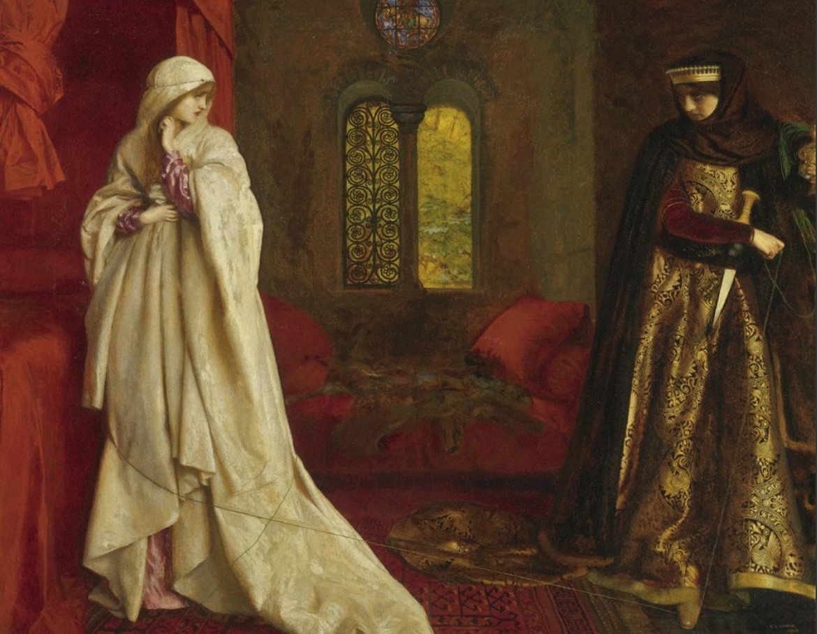Fair Rosamund and Eleanor by Frank Cadogan Cowper