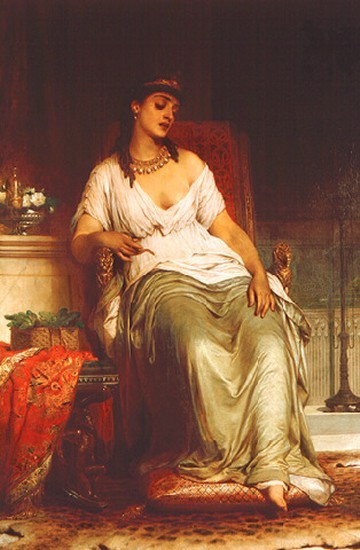 Cleopatra by Frank Dicksee
