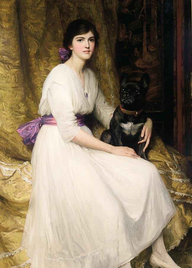 Portrait of the Artist's Niece, Dorothy by Frank Dicksee