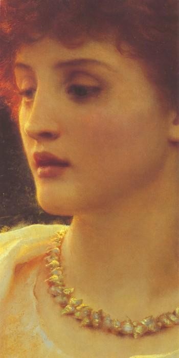 Sylvia (detail) by Frank Dicksee