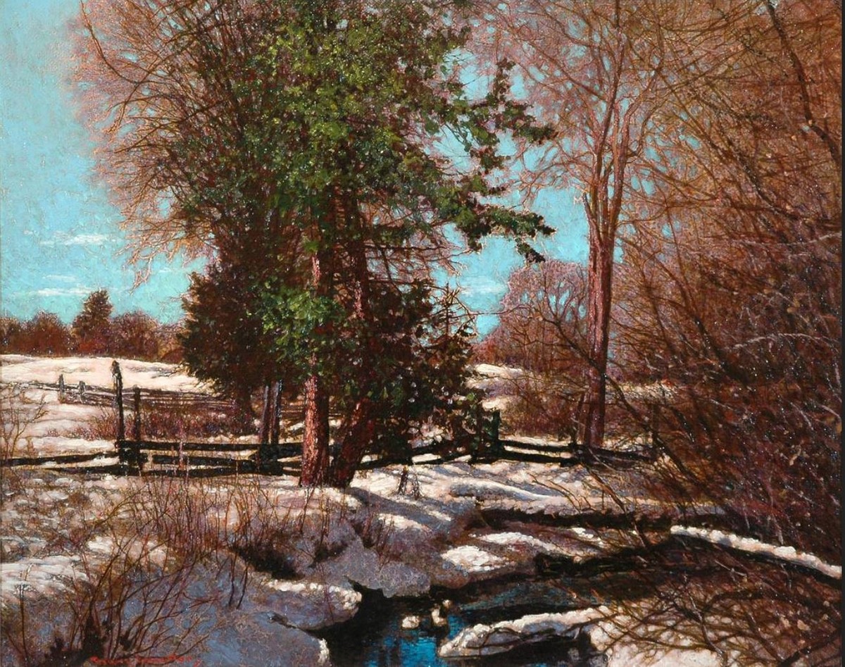 Promise of Spring by Frank Johnston