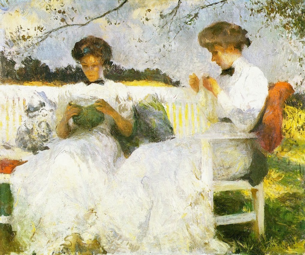 Afternoon in September by Frank W. Benson