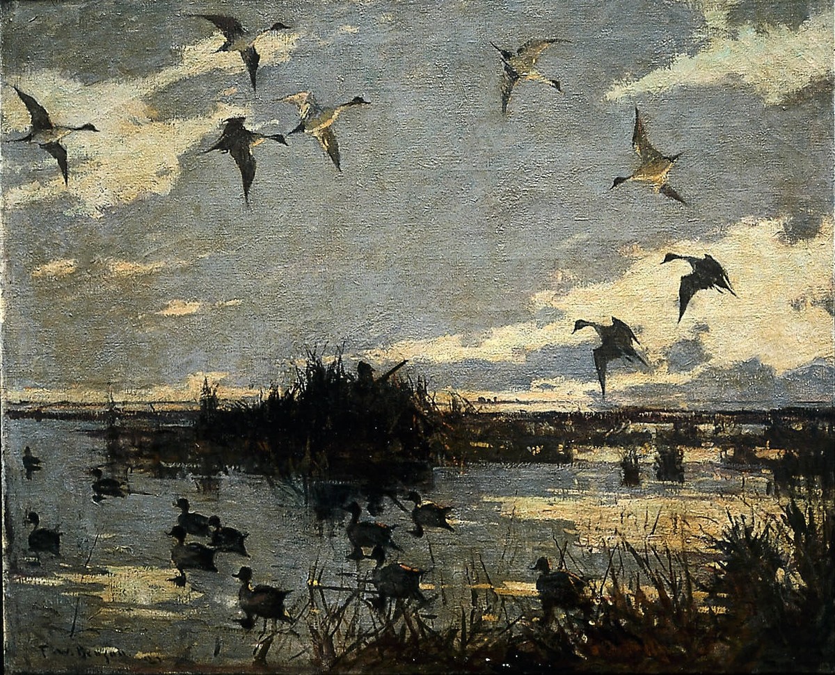 Pintails Decoyed by Frank W. Benson
