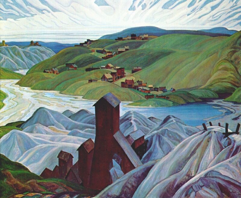 A Northern Silver Mine by Franklin Carmichael