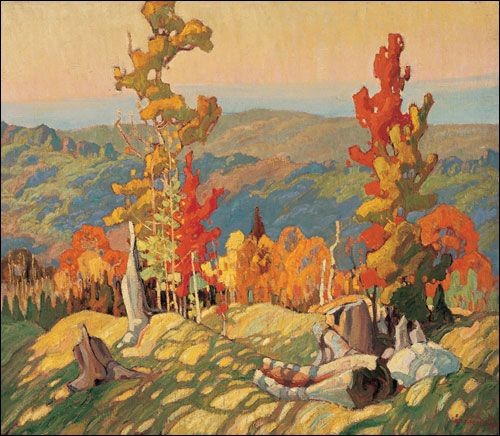 Autumn in the Northland by Franklin Carmichael