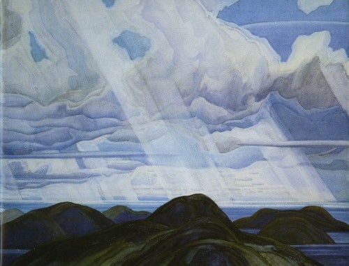 Snow Flurries, North Shore of Lake Superior by Franklin Carmichael