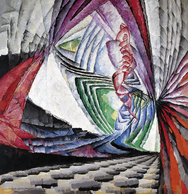 Positioning of Mobile Graphic Elements by Frantisek Kupka