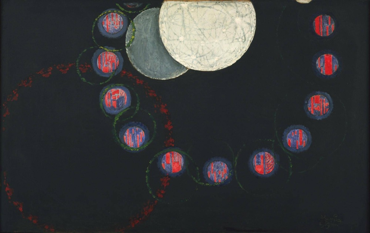 The First Step by Frantisek Kupka