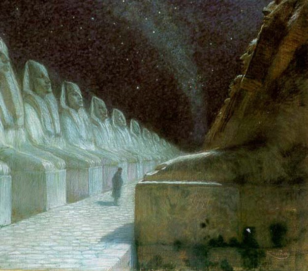 The Way of Silence by Frantisek Kupka