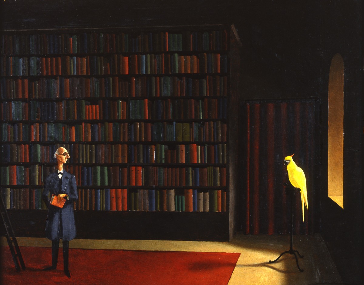 Bibliothek by Franz Sedlacek