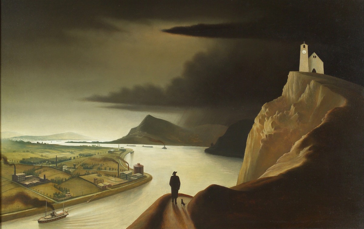 Industrielandschaft by Franz Sedlacek