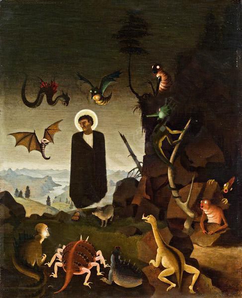 St. Antonius by Franz Sedlacek