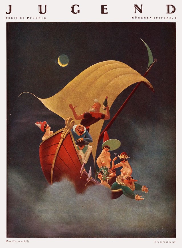 Titel Der "jugend" by Franz Sedlacek