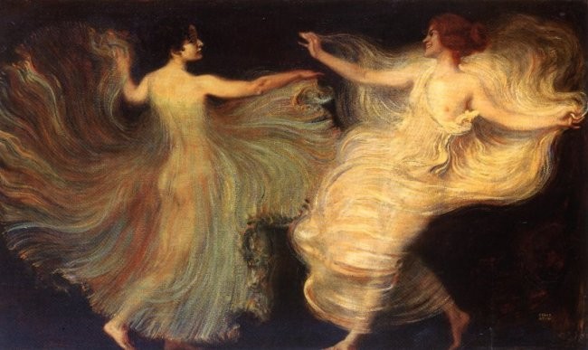Dancers by Franz Stuck