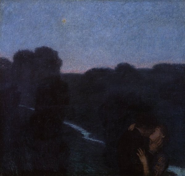 Evening Star by Franz Stuck
