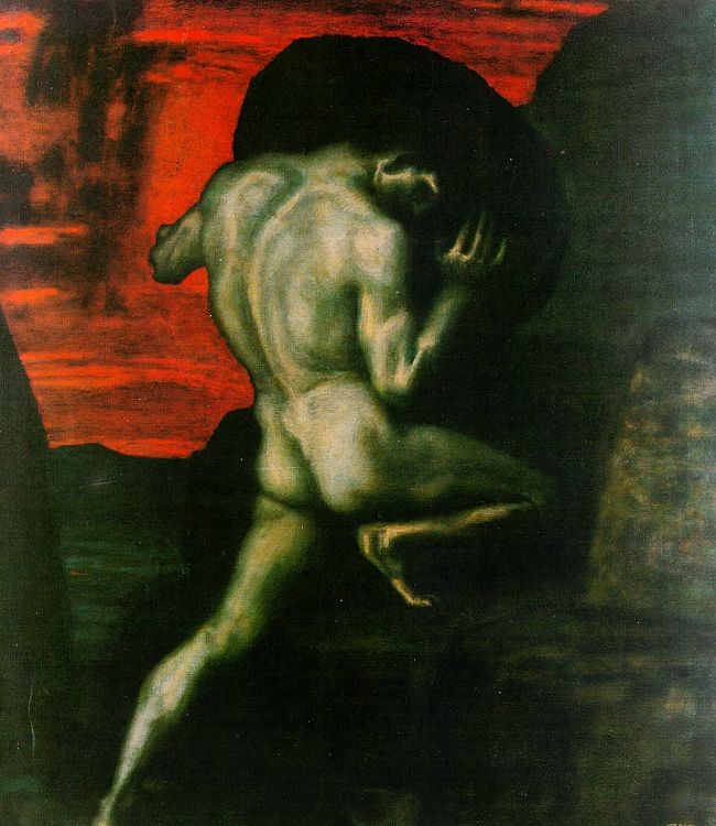 Sisyphus by Franz Stuck
