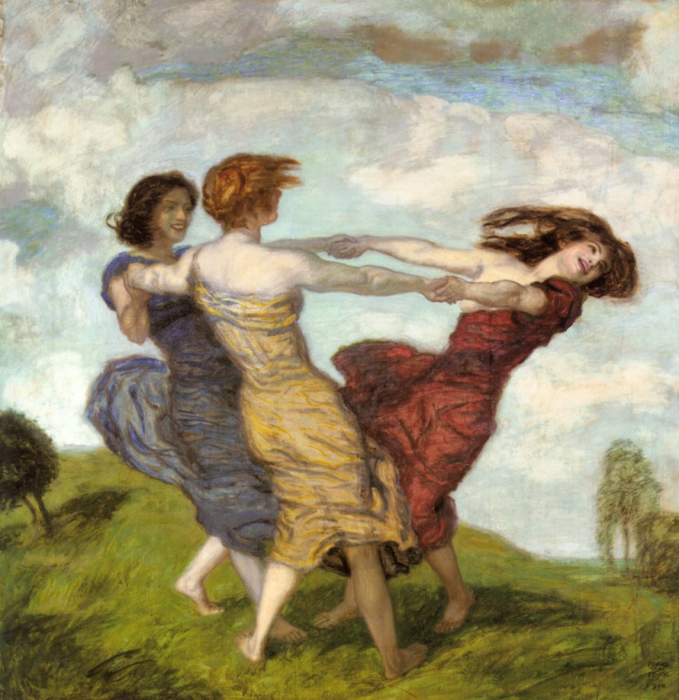 Sounds of Spring by Franz Stuck