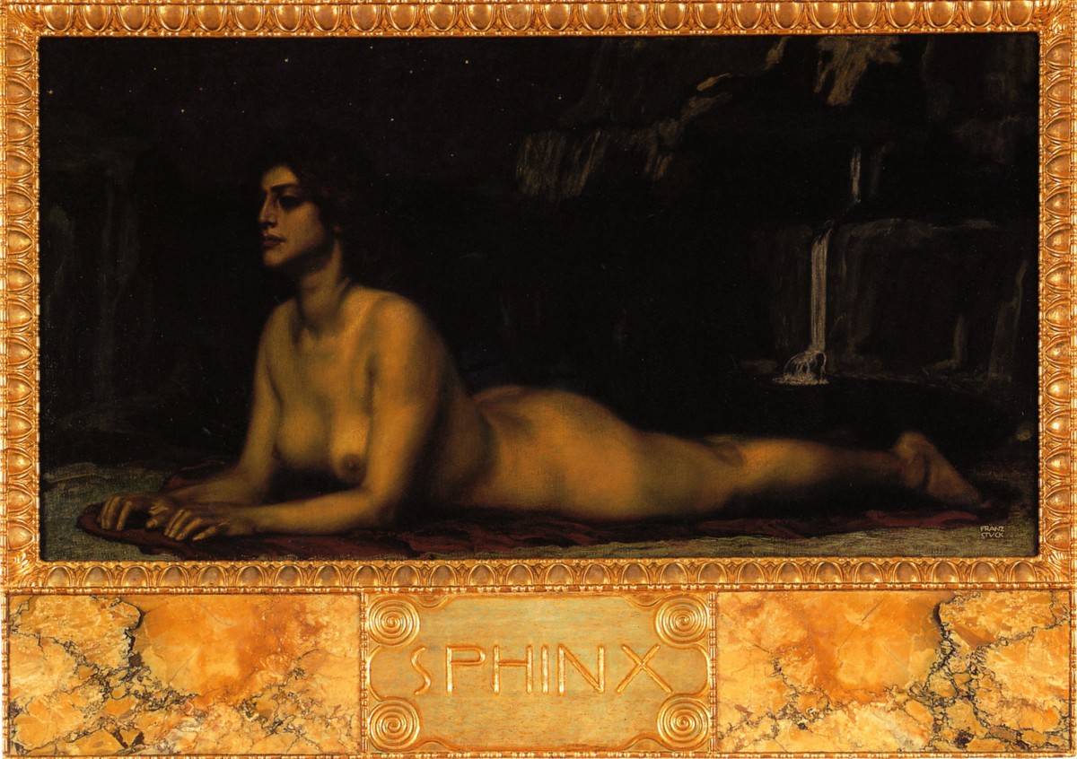 Sphinx by Franz Stuck