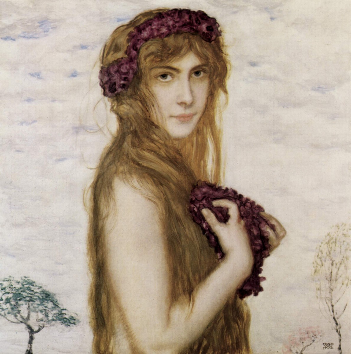 Spring by Franz Stuck