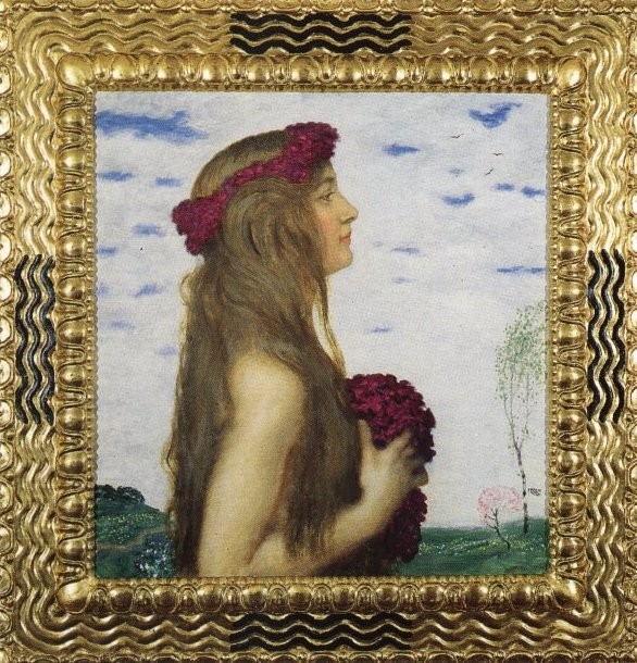 Spring by Franz Stuck