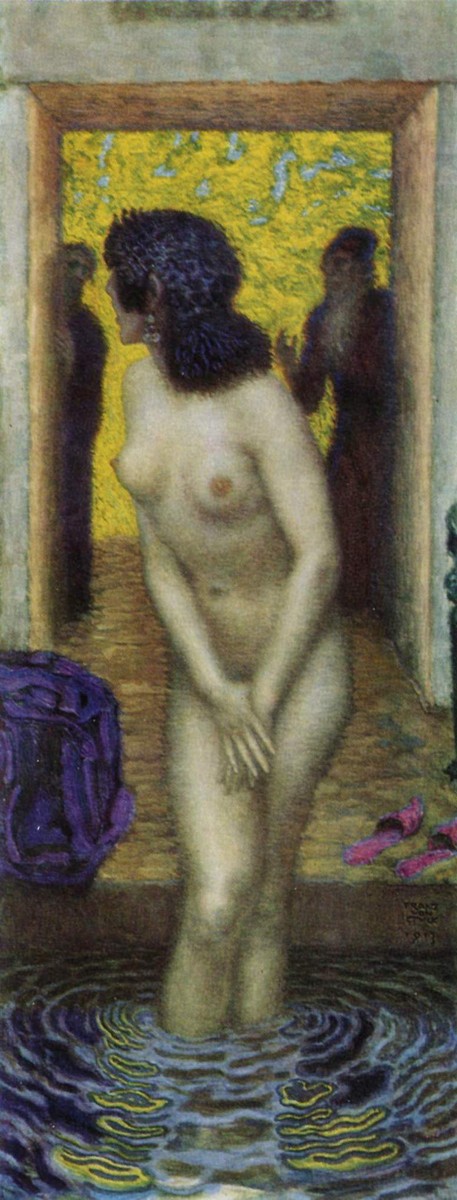 Susanna and the Elders by Franz Stuck