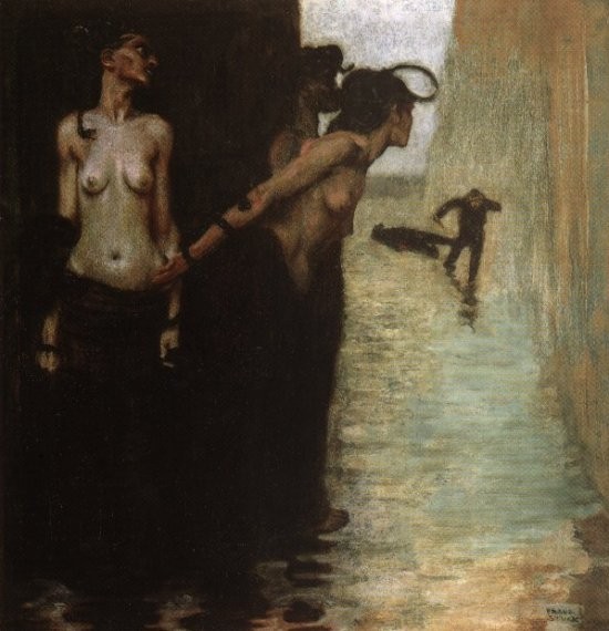 The Murderer by Franz Stuck