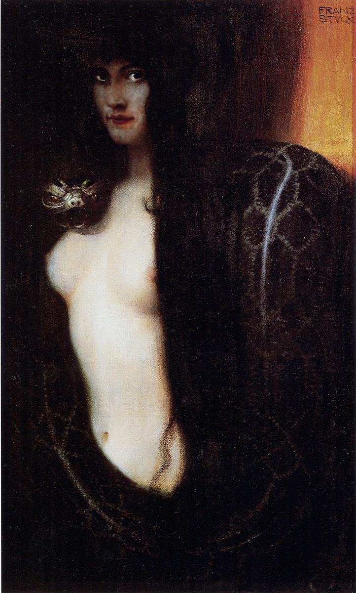 The Sin by Franz Stuck