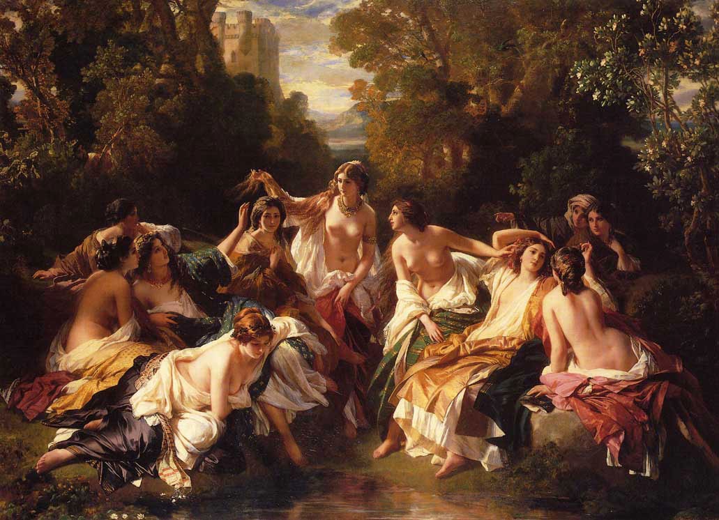 Florinda by Franz Xaver Winterhalter