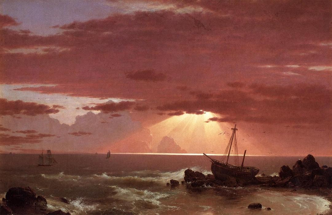 Il Relitto by Frederic Edwin Church