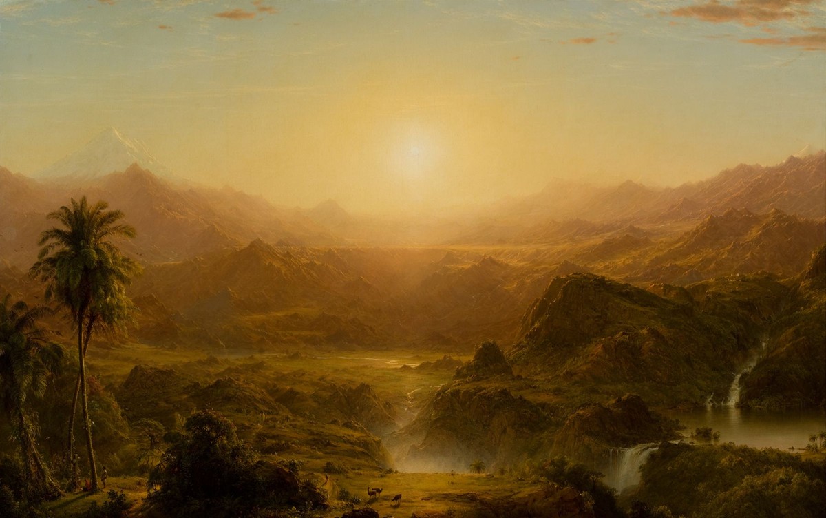 The Andes of Ecuador by Frederic Edwin Church