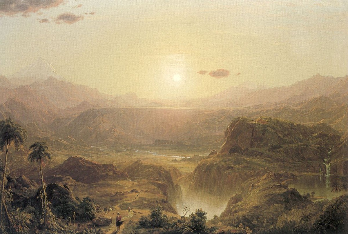 The Andes of Ecuador by Frederic Edwin Church